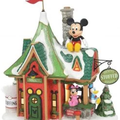 The Christmas Palace Department 56 NORTH POLE MICKEY'S STUFFED ANIMALS