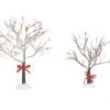 The Christmas Palace Department 56 VILLAGE ACCESSORY CRABAPPLE TREE WITH RIBBON