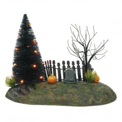 The Christmas Palace HALLOWEEN VILLAGE ACCESSORIES FRIGHT NIGHT LIT BASE Department 56