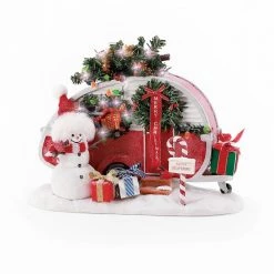 The Christmas Palace Possible Dreams POSSILE DREAMS 8" CHRISTMAS CAMPER