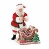 The Christmas Palace Santas POSSIBLE DREAMS 11" GINGERBREAD SLEIGH