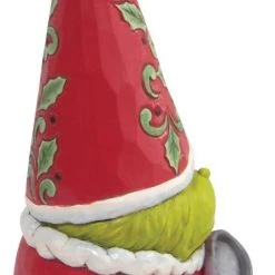 The Christmas Palace 8" THE GRINCH GNOME WITH WHO HASH Department 56