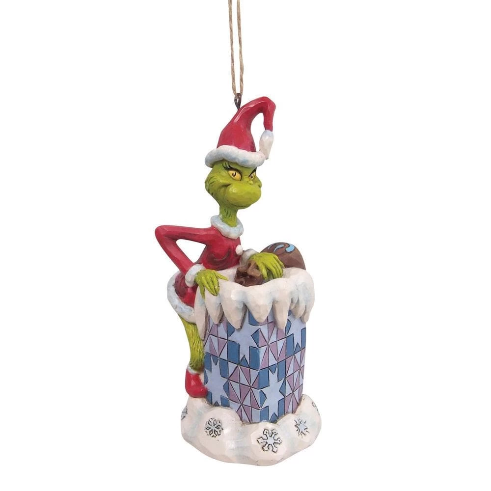 The Christmas Palace 5" THE GRINCH IN CHIMNEY ORNAMENT Christmas Ornaments 1 The Christmas Palace 5" THE GRINCH IN CHIMNEY ORNAMENT Christmas Ornaments