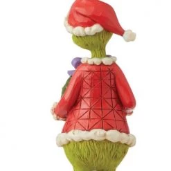 The Christmas Palace 6" GRINCH HOLDING WREATH ORN
