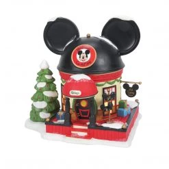 The Christmas Palace DISNEY VILLAGE MICKEY MOUSE EAR HAT SHOP Department 56