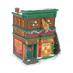 The Christmas Palace SNOW VILLAGE CRAYOLA CRAYON STORE Department 56