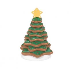 The Christmas Palace Department 56 VILLAGE ACCESSORY GINGERBREAD CHRISTMAS TREE
