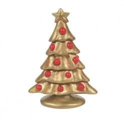 The Christmas Palace Department 56 VILLAGE ACCESSORY GILDED TREE