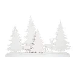 The Christmas Palace VILLAGE ACCESSORY WOODSY SILHOUETTE