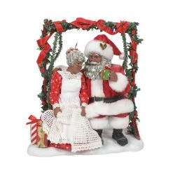 The Christmas Palace Santas POSSIBLE DREAMS 11" GARDEN RETREAT AFRICAN AMERICAN