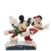 The Christmas Palace DISNEY TRADITIONS 5" MINNIE & MICKEY ICE SKATING Department 56