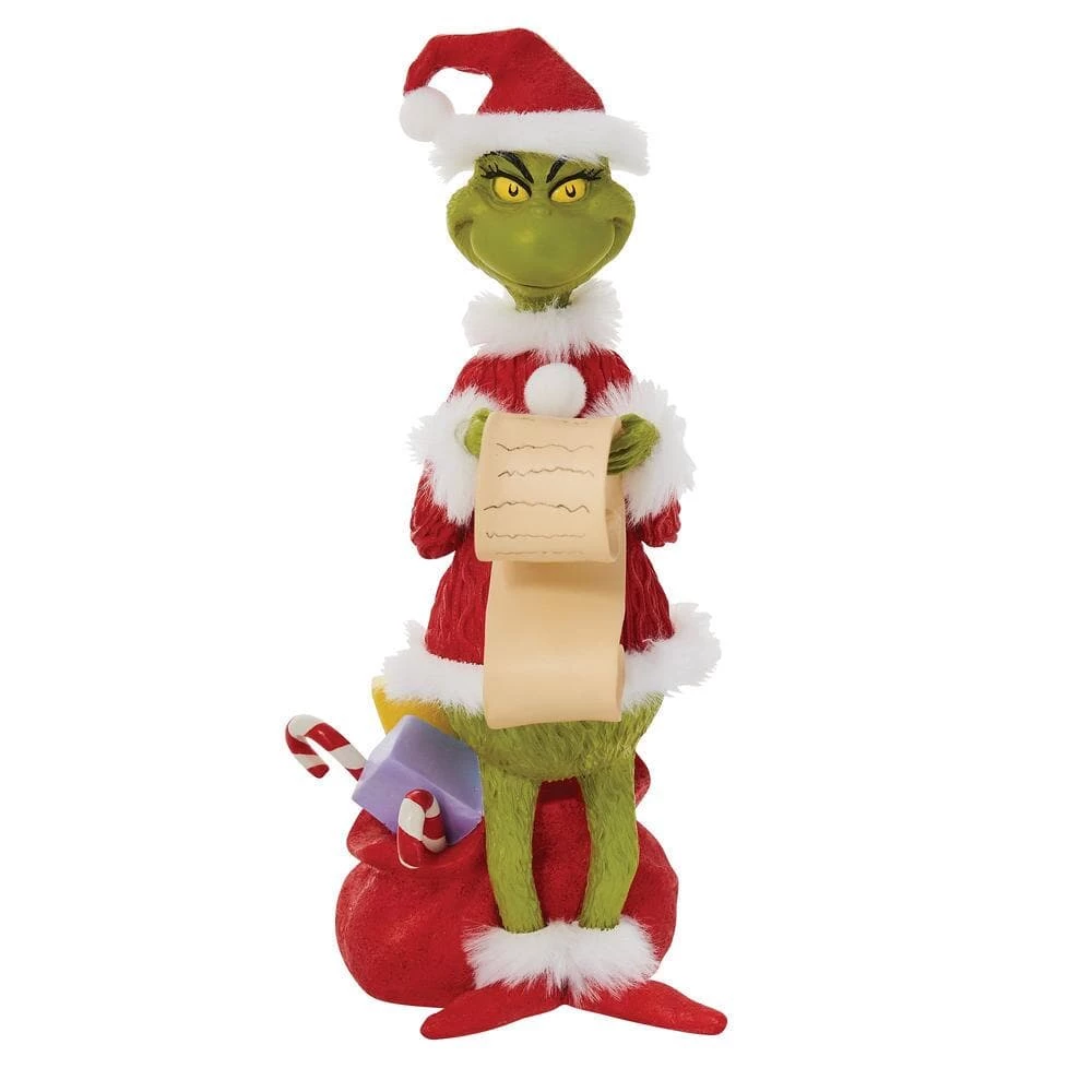 The Christmas Palace Table Tops 9" GRINCH CHECKING HIS LIST 1 The Christmas Palace Table Tops 9" GRINCH CHECKING HIS LIST