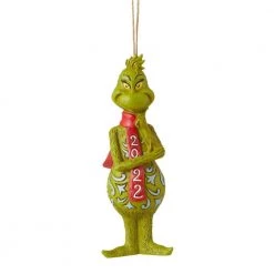 The Christmas Palace 5" THE GRINCH DATED 2022 ORNAMENT