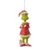 The Christmas Palace THE GRINCH WITH A LARGE HEART ORNAMENT