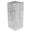 The Christmas Palace 18" X 8" SILVER MESH BOX Hats & Boxes