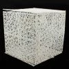 The Christmas Palace 8" X 8" WHITE MESH BOX