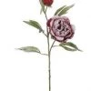 The Christmas Palace Flowers 27" RED SNOWY PEONY SET OF 6