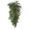 The Christmas Palace Garlands 3 FT COLORADO MIX TEARDROP UNLIT