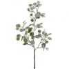 The Christmas Palace Stems & Picks 30" SNOWY EUCALYPTUS SPRAY SET OF 6