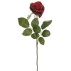 The Christmas Palace 26" RED VELVET ROSE SET OF 12