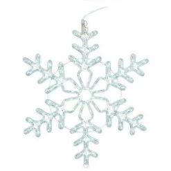 The Christmas Palace 4 FT PURE WHITE LED SNOWFLAKE