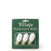The Christmas Palace Department 56 VILLAGE ACCESSORY REPLACEMENT LIGHT BULB SET OF 3