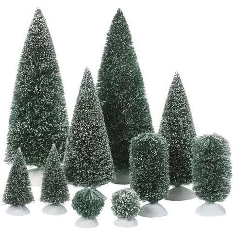 The Christmas Palace VILLAGE ACCESSORY BAG-O-FROSTED TOPIARIES PACK OF 10 Department 56 1 The Christmas Palace VILLAGE ACCESSORY BAG-O-FROSTED TOPIARIES PACK OF 10 Department 56