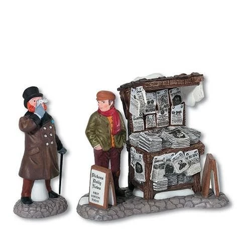 The Christmas Palace DICKENS VILLAGE LONDON NEWSPAPER STAND 1 The Christmas Palace DICKENS VILLAGE LONDON NEWSPAPER STAND