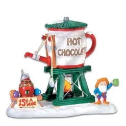 The Christmas Palace NORTH POLE HOT CHOCOLATE TOWER Department 56