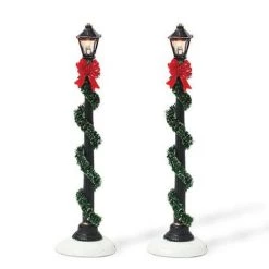 The Christmas Palace VILLAGE ACCESSORY SMALL TOWN STREET LAMP PACK OF 2 Department 56