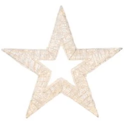 The Christmas Palace 78" LED FIVE POINT 3D STAR WITH WARM WHITE LIGHTS OVERSIZED DECOR