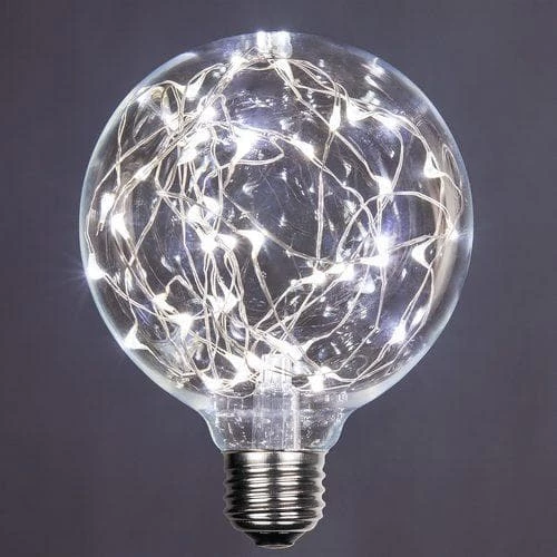 The Christmas Palace G95 COOL WHITE LED FAIRY BULB 1 The Christmas Palace G95 COOL WHITE LED FAIRY BULB