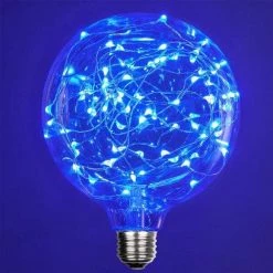 The Christmas Palace G125 BLUE LED FAIRY LIGHT BULB