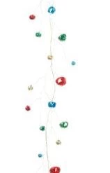 The Christmas Palace 5 FT MULTICOLOR JINGLE BELL GARLAND Garlands