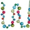 The Christmas Palace Garlands 5 FT MULTICOLOR BALL GARLAND