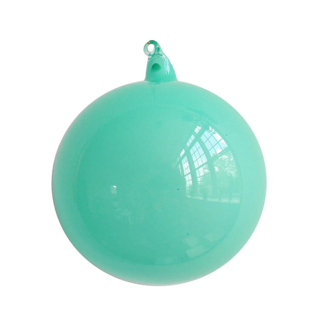 The Christmas Palace 4" TURQUOISE BUBBLEGUM BALL ORNAMENT SET OF 3 Christmas Ornaments 1 The Christmas Palace 4" TURQUOISE BUBBLEGUM BALL ORNAMENT SET OF 3 Christmas Ornaments
