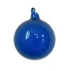 The Christmas Palace 5" BLUE BUBBLEGUM GLASS ORNAMENT