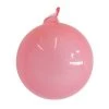 The Christmas Palace Christmas Ornaments 3" PINK BUBBLEGUM GLASS ORNAMENT SET OF 6
