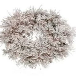 The Christmas Palace Wreaths 36" FLOCKED BEAR MOUNTAIN WREATH