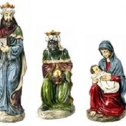 The Christmas Palace Nativity & Stables 5 FT NATIVITY SET OF 5 PIECES