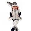 The Christmas Palace 17" BLUE & SILVER WINTER ELF ORNAMENT