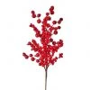 The Christmas Palace 28" RED MIXED BERRY CRABAPPLE SPRAY SET OF 6 Stems & Picks