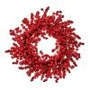 The Christmas Palace Wreaths 24" RED MIXED BERRY CRABAPPLE WREATH