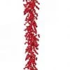 The Christmas Palace Garlands 4 FT RED MIXED BERRY CRABAPPLE GARLAND