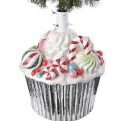 The Christmas Palace 21" CUPCAKE WITH CANDY TREE STAND