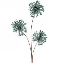 The Christmas Palace 31" AQUA STARBURST PICK SET OF 6