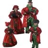 The Christmas Palace Table Tops 16" TRADITIONAL CAROLLERS SET OF 4