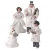 The Christmas Palace 16" WINTER CAROLLERS SET OF 4