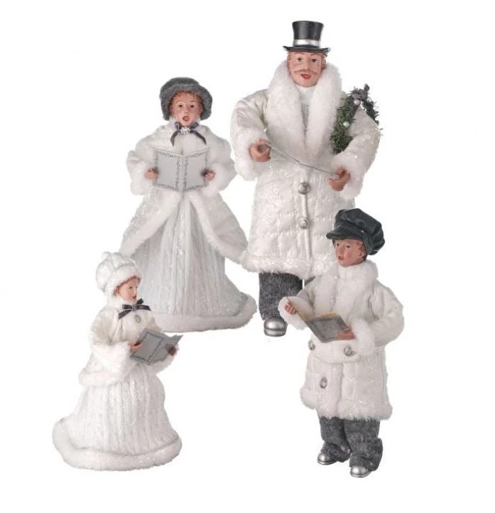 The Christmas Palace 16" WINTER CAROLLERS SET OF 4 1 The Christmas Palace 16" WINTER CAROLLERS SET OF 4