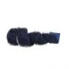 The Christmas Palace 4" X 10YD MIDNIGHT BLUE FRINGE RIBBON